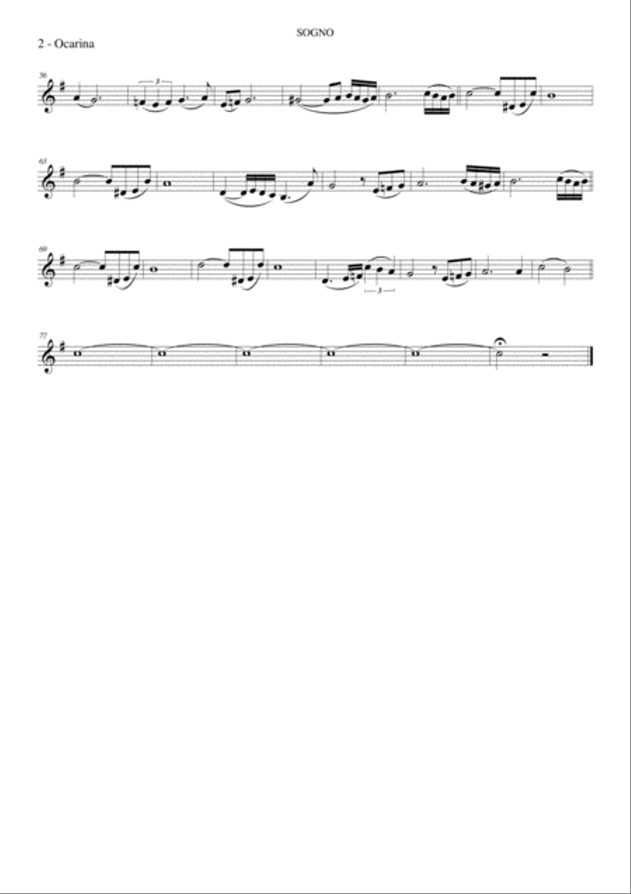 Sogno Small Ensemble scores gallery preview page 2