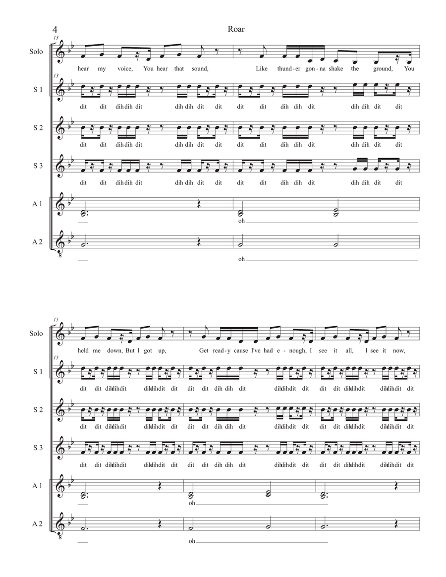 Roar Roar SA scores gallery preview page 4