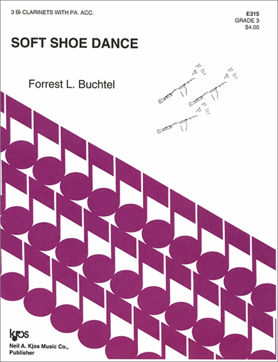 Soft Shoe Dance Clarinet Solo scores gallery preview page 1