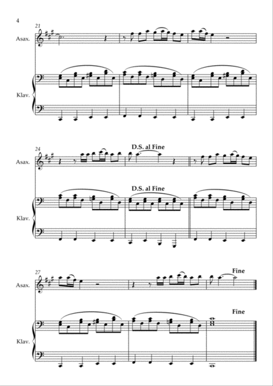 Imagine Alto Saxophone scores gallery preview page 4