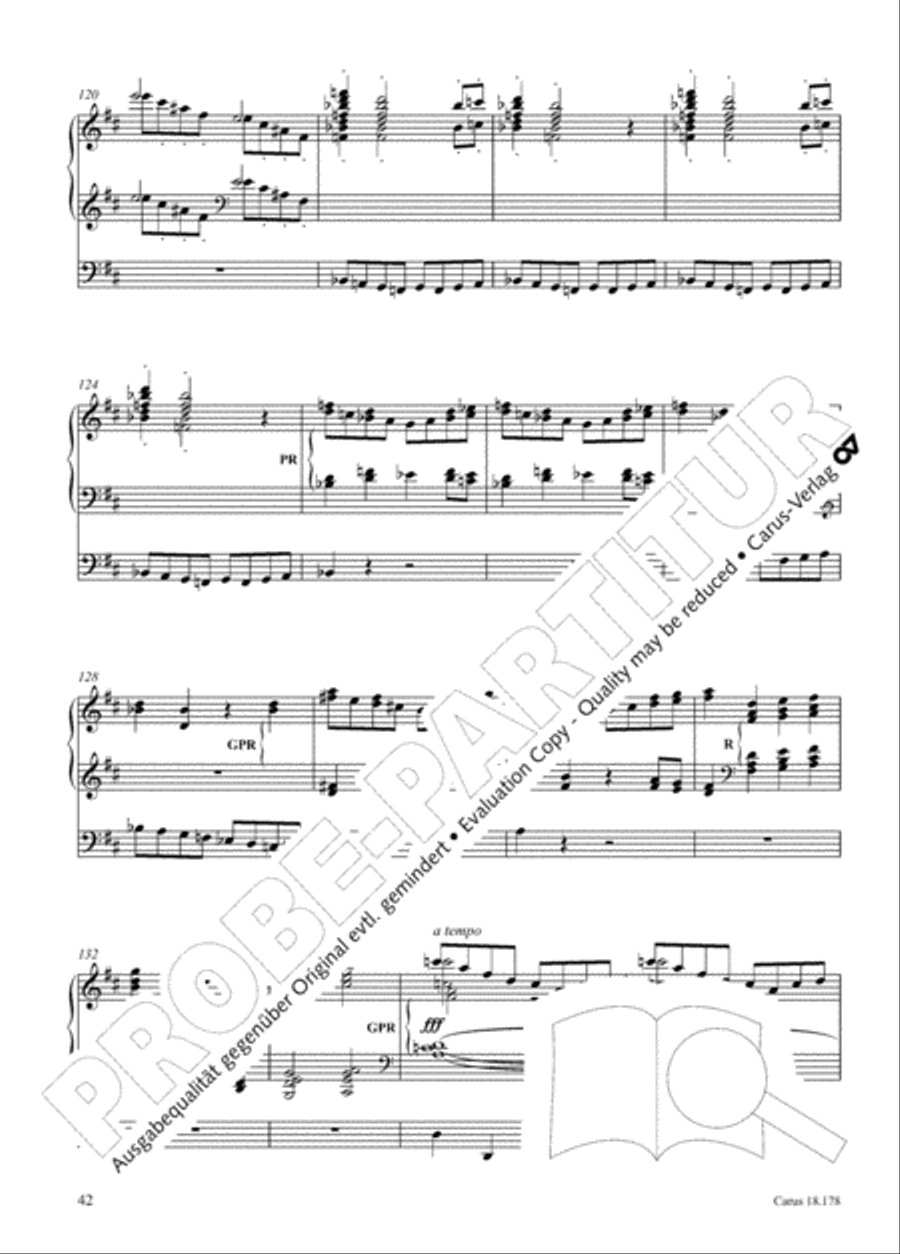 Symphonie No. II pour Orgue Organ scores gallery preview page 57