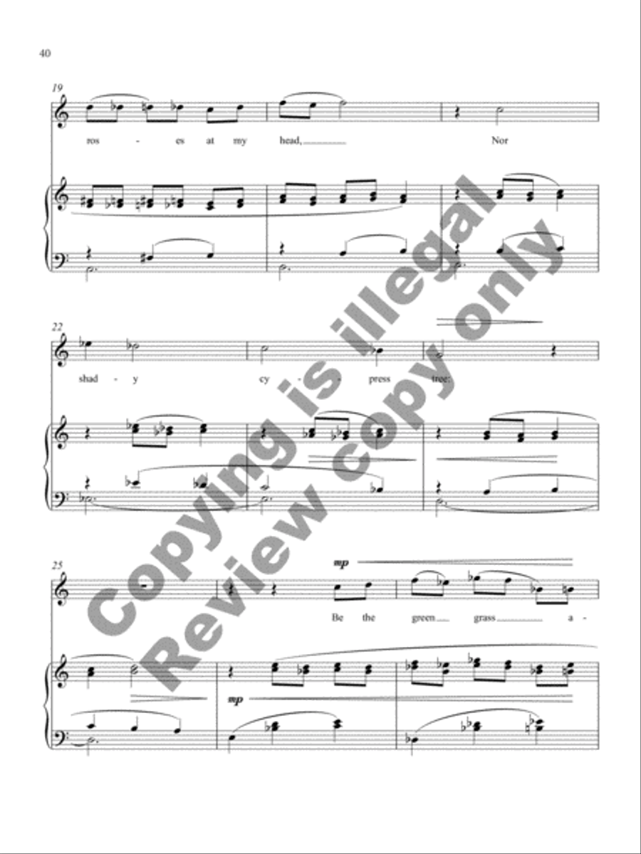 Christina's World Soprano Voice scores gallery preview page 18