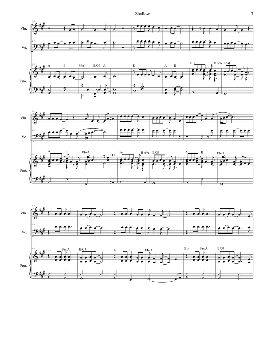 Shallow Piano Trio scores gallery preview page 3