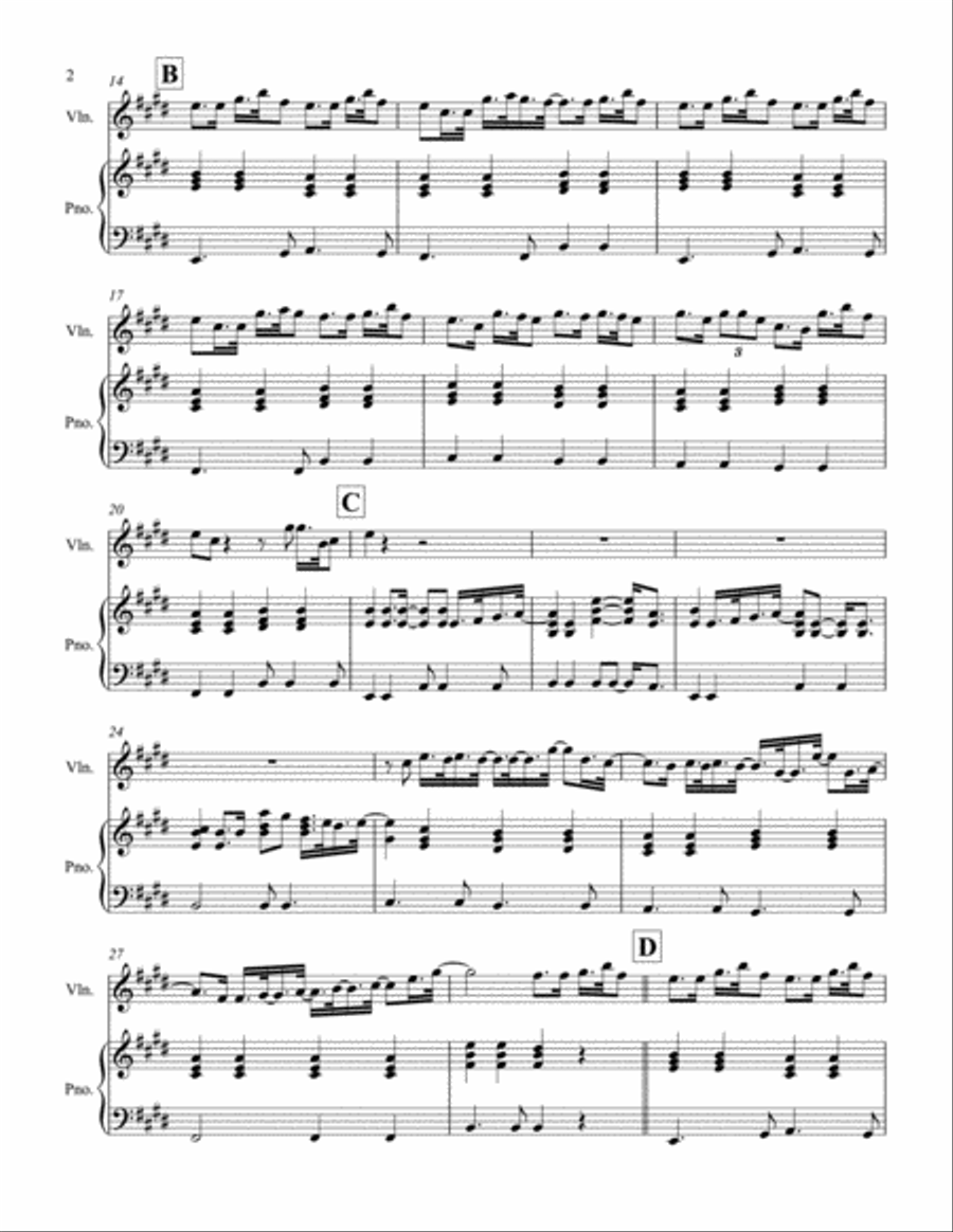 Bad Day Bad Day Small Ensemble scores gallery preview page 2