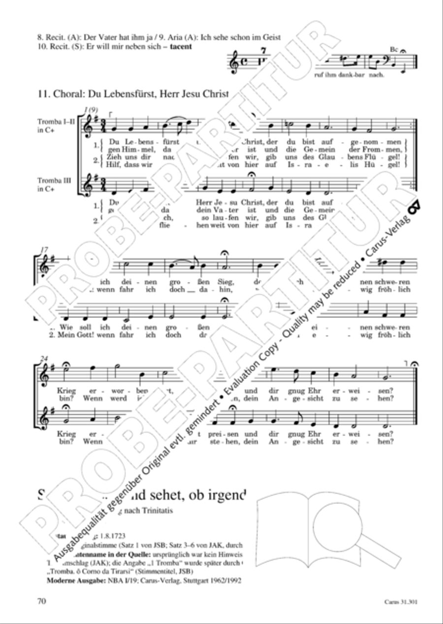 Bach for Brass 1: Cantatas I Voice scores gallery preview page 79