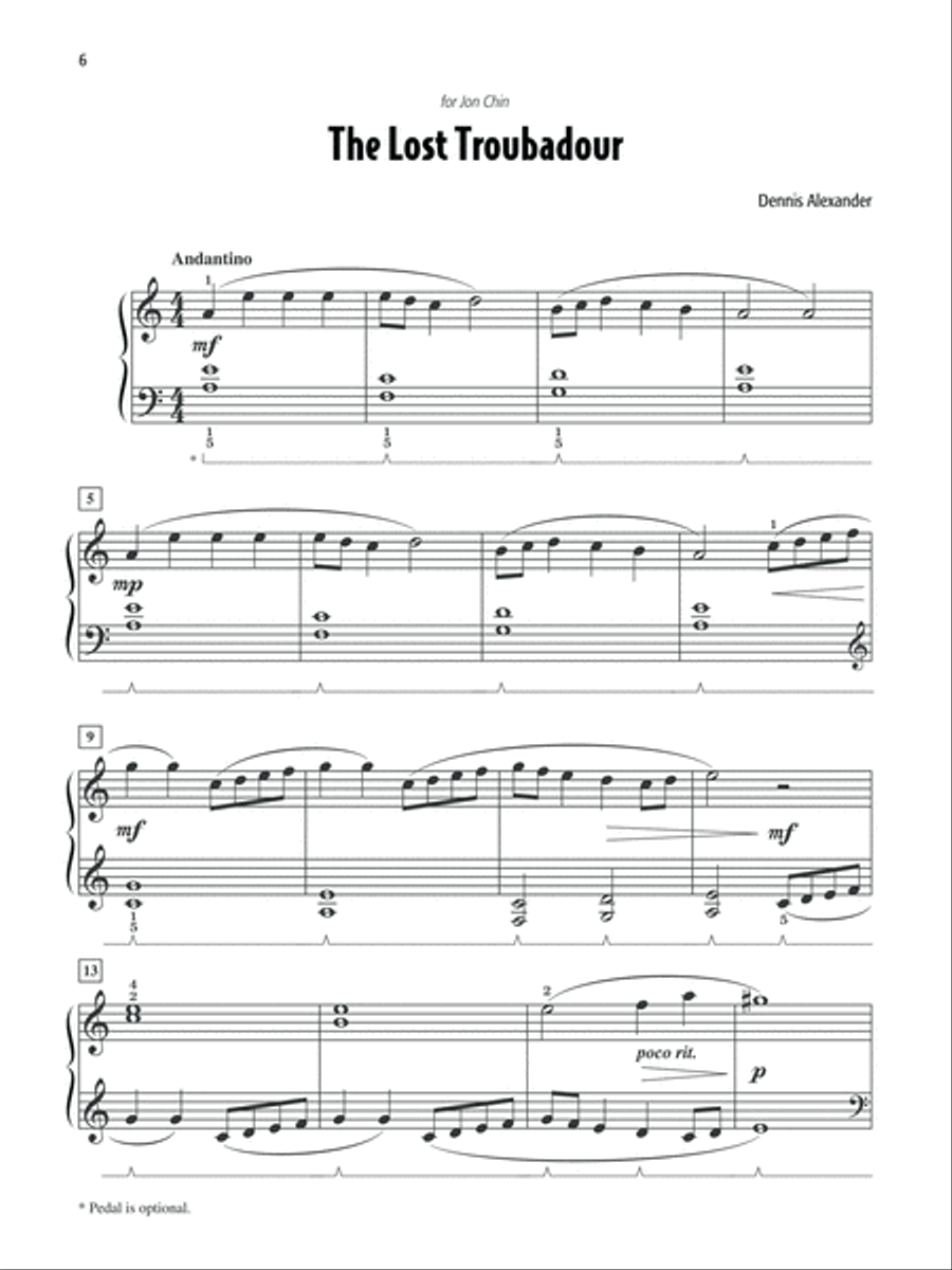 Dennis Alexander's Favorite Solos, Book 1 Piano Solo scores gallery preview page 7