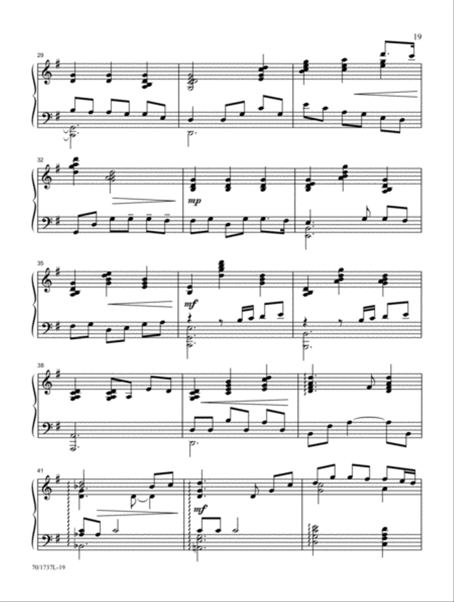 Advent Piano Solo scores gallery preview page 4