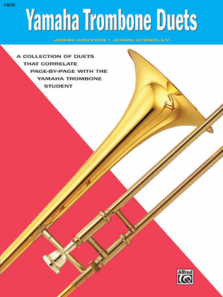 Book cover for Yamaha Trombone Duets