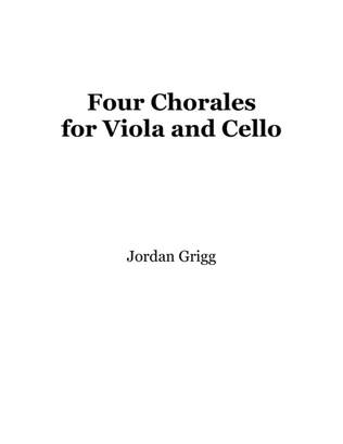 Four Chorales for Viola and Cello