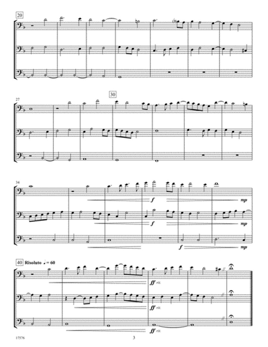 Classic Trombone Trios (8 Pieces)
