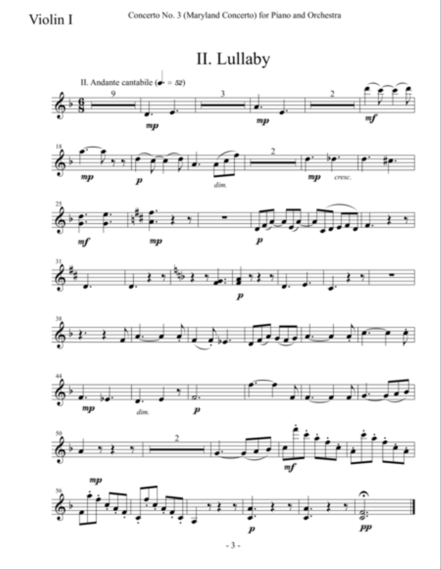 Concerto No. 3 