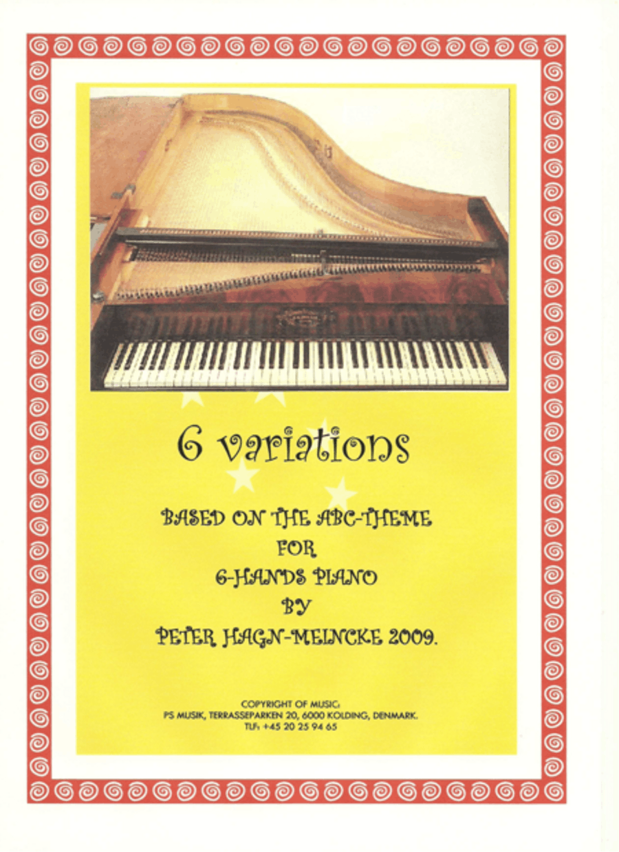 6 VARIATIONS ON THE ABC-THEME Piano Method scores gallery preview page 1