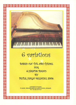 Book cover for 6 VARIATIONS ON THE ABC-THEME