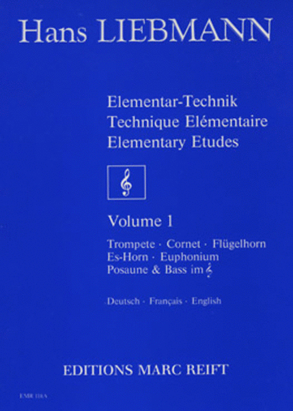 Elementar-Technik / Technique Elementaire / Elementary Etudes Vol. 1