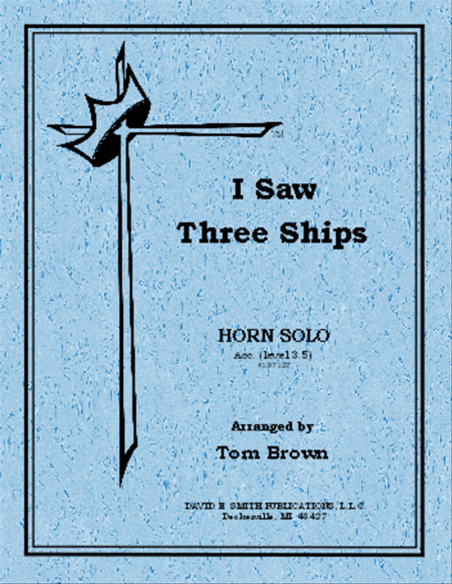 I Saw Three Ships I Saw Three Ships Horn scores gallery preview page 1