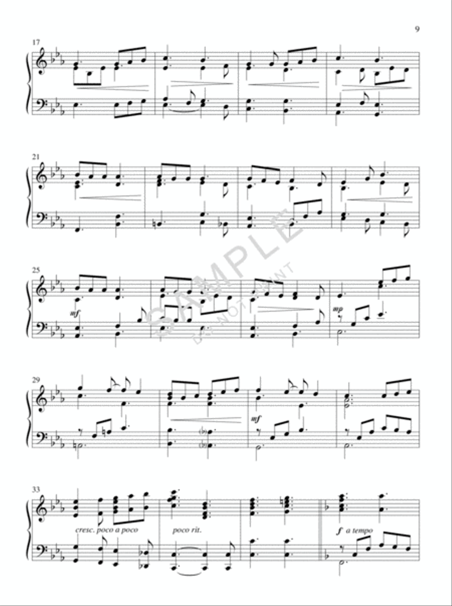 Amazing Love! Piano Solo scores gallery preview page 3