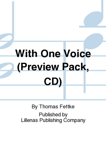 With One Voice (Preview Pack, CD)