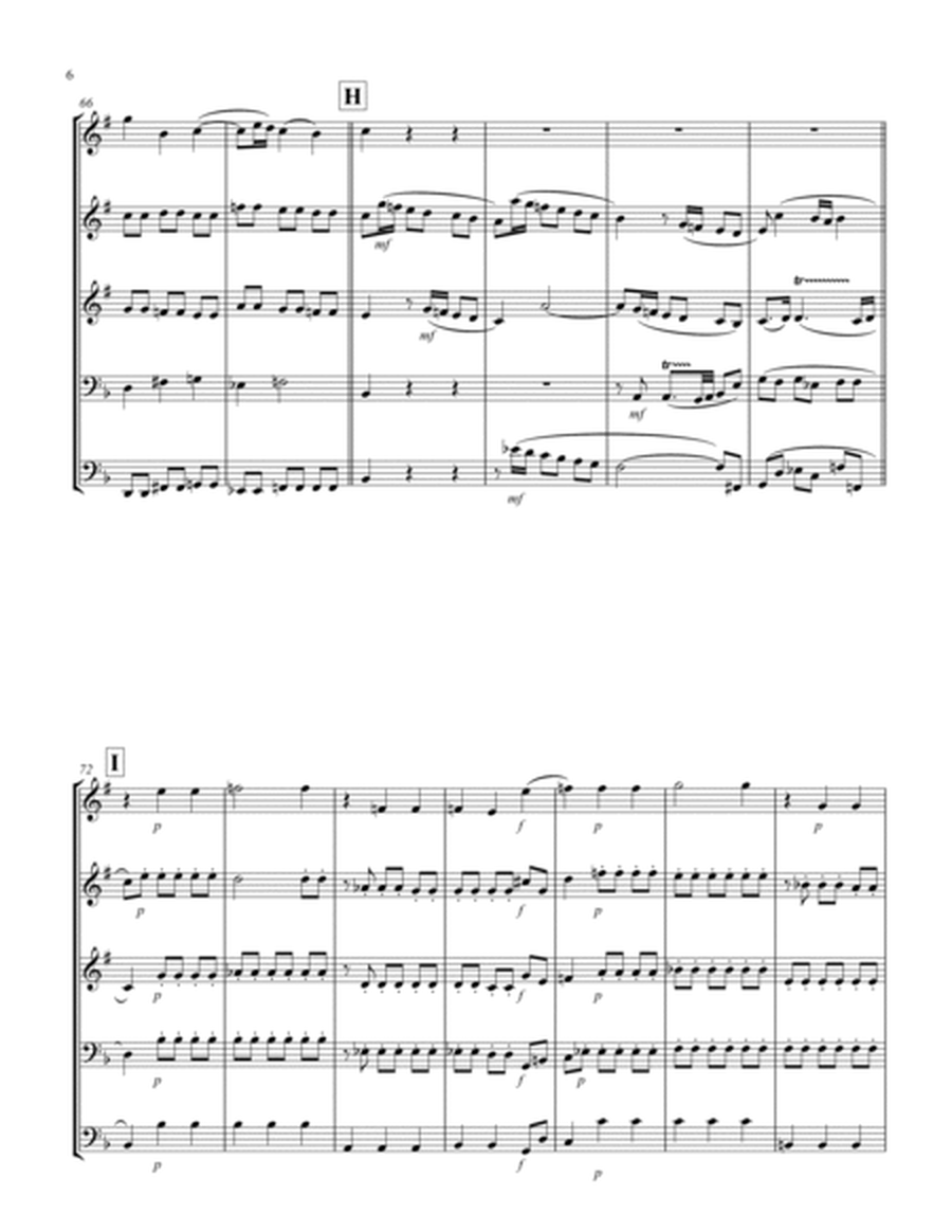 Recordare (from "Requiem") (F) (Brass Quintet - 3 Trp, 1 Trb, 1 Tuba)