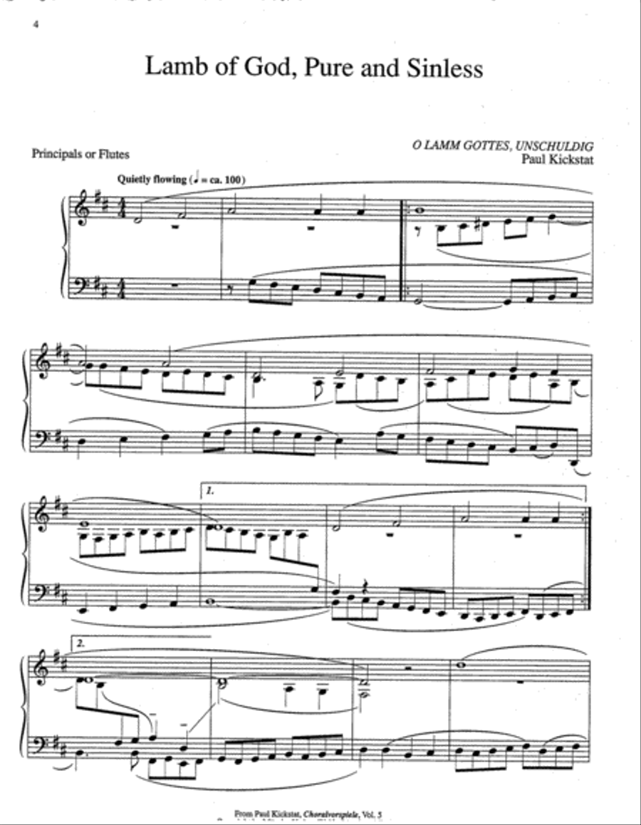 The MorningsStar ORGANIST'S COMPANION Music for Manuals - Lent, Easter, Pentecost Organ scores gallery preview page 2