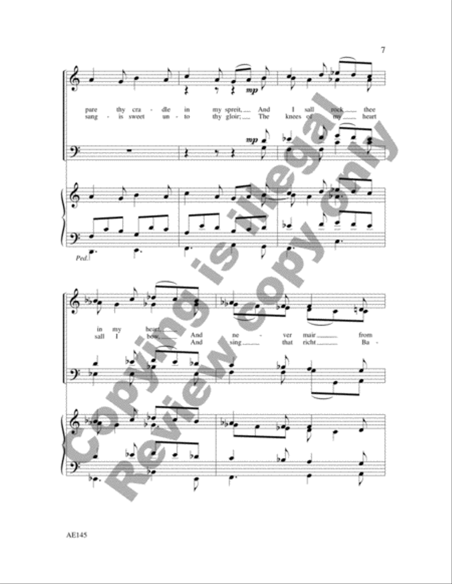 Two Carols Two Carols 4-Part scores gallery preview page 8