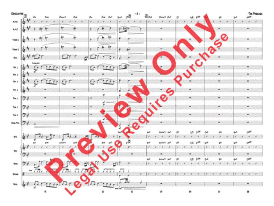 The Passage The Passage Jazz Ensemble scores gallery preview page 27