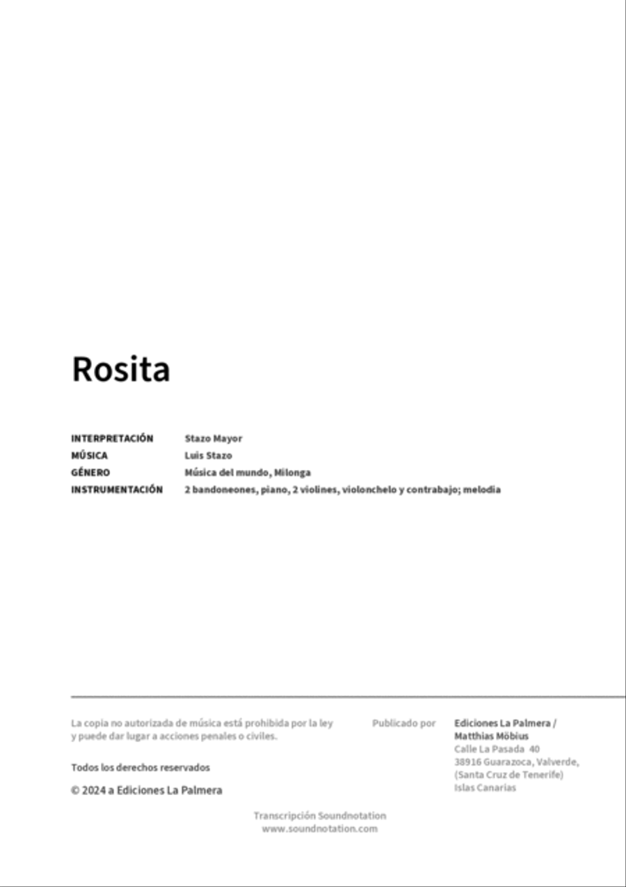 Rosita Cello scores gallery preview page 2