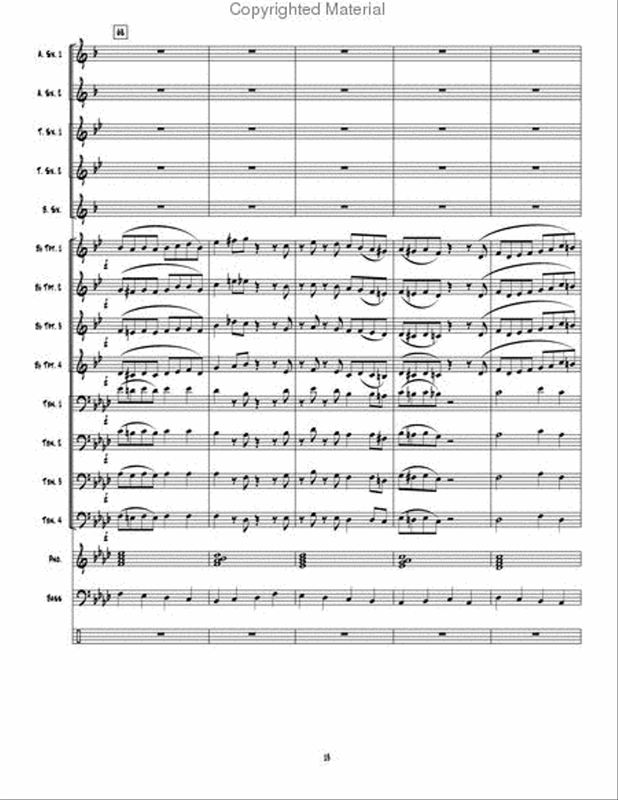 All Things Frank Jazz Ensemble scores gallery preview page 14