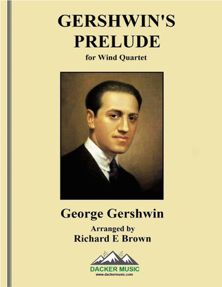 Book cover for Gershwin's Prelude - Mixed Wind Quartet