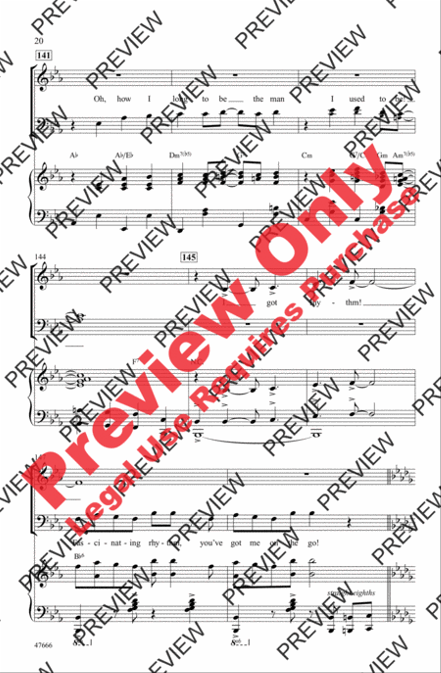 I Got Gershwin! 3-Part scores gallery preview page 20