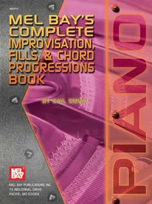 Book cover for Complete Improvisation, Fills & Chord Progressions Book