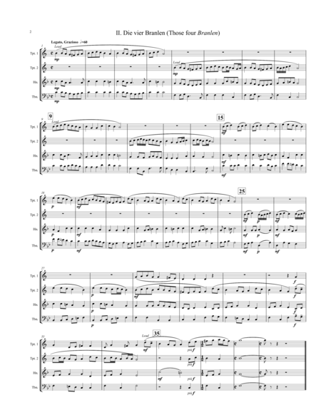 Suite for Brass Quartet and Percussion