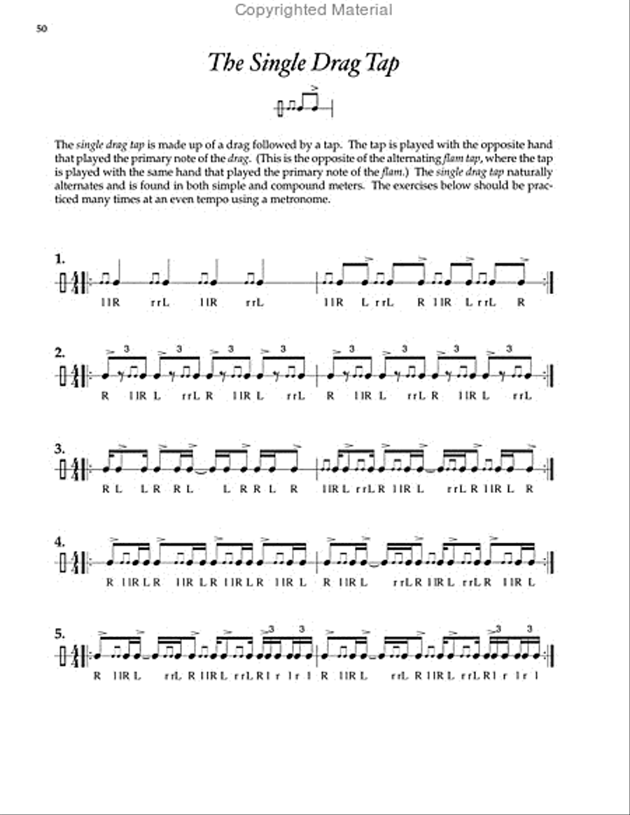 Sequential Approach to Rudimental Snare Drum Percussion Ensemble scores gallery preview page 8