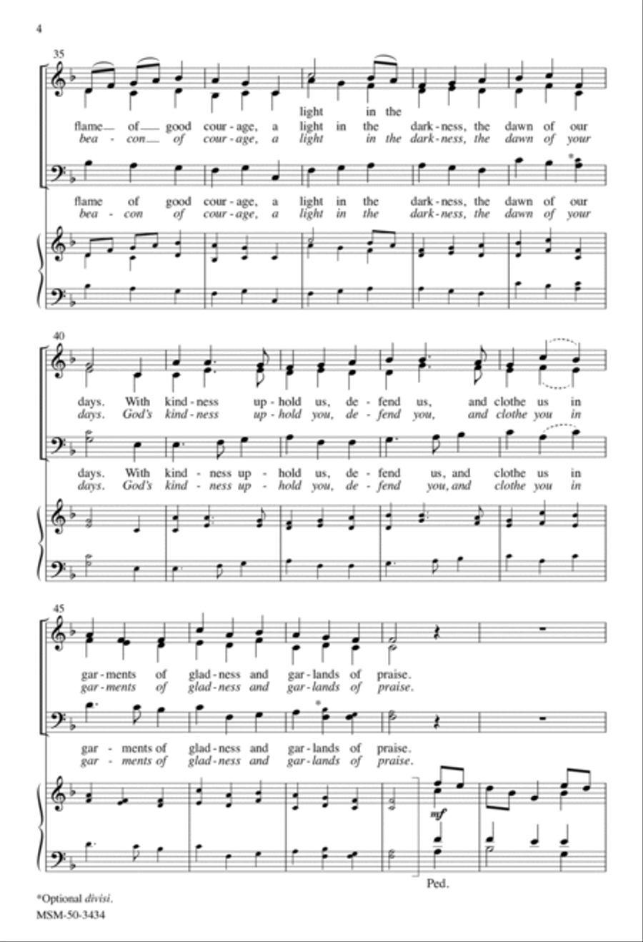 God, Bless Us, and Keep Us 3-Part scores gallery preview page 4