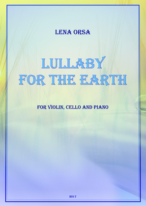 Book cover for Lullaby for the Earth