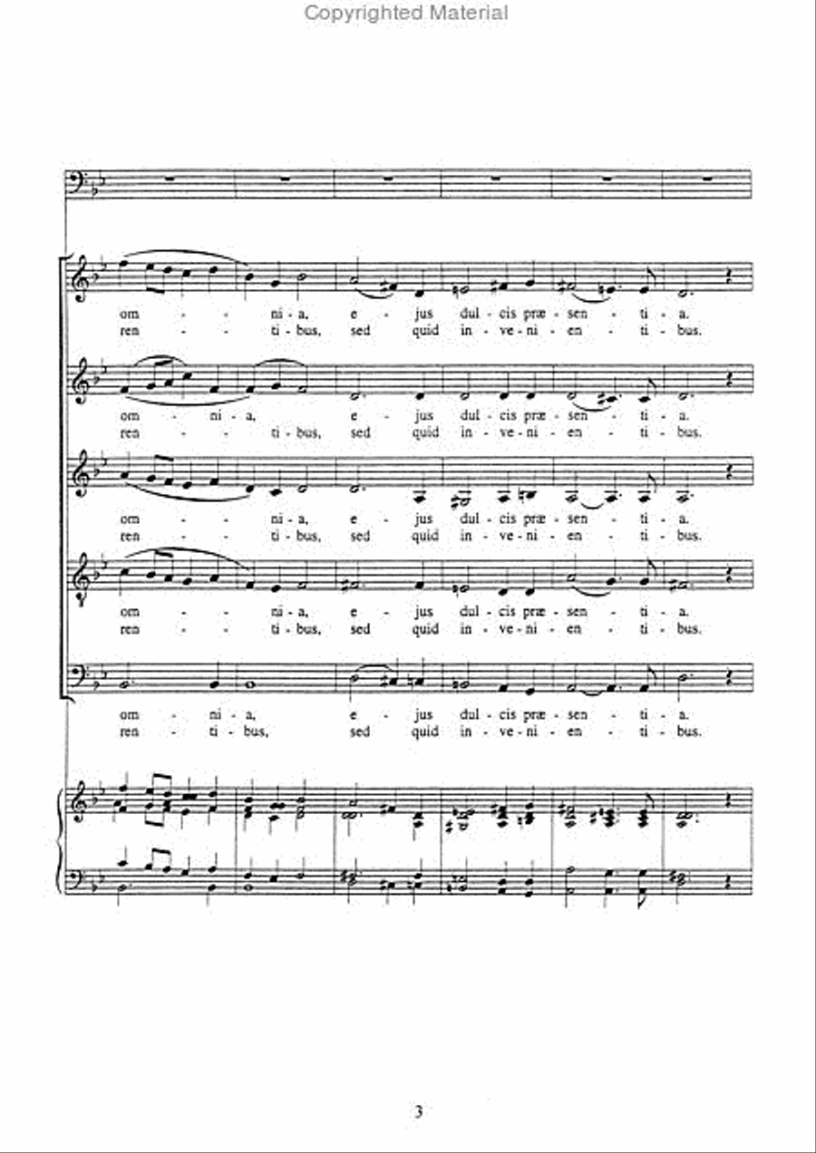 Jesu dulcis memoria Jesu dulcis memoria SSATB scores gallery preview page 4