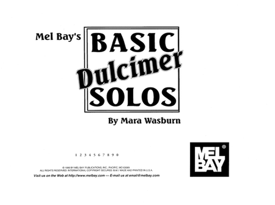 Basic Dulcimer Solos