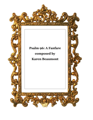 Book cover for Psalm 96: A Fanfare