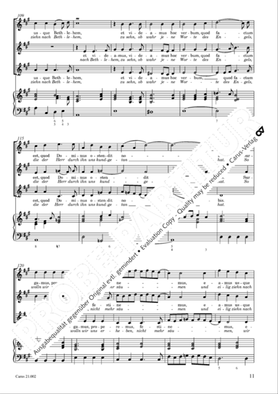 In nativitate Domini nostri Jesu Christi canticum SSA scores gallery preview page 8