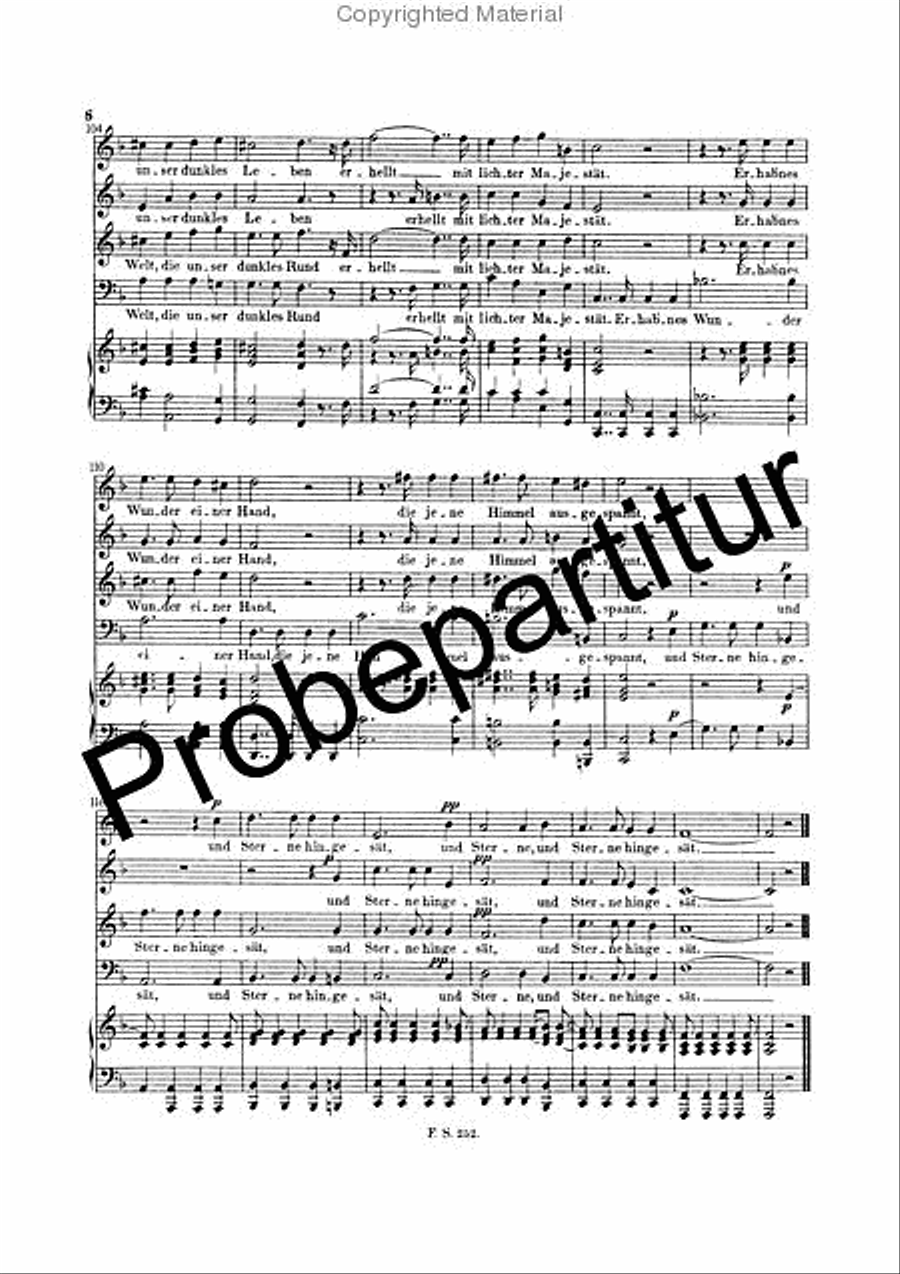 An die Sonne D 439 An die Sonne D 439 Choir scores gallery preview page 8