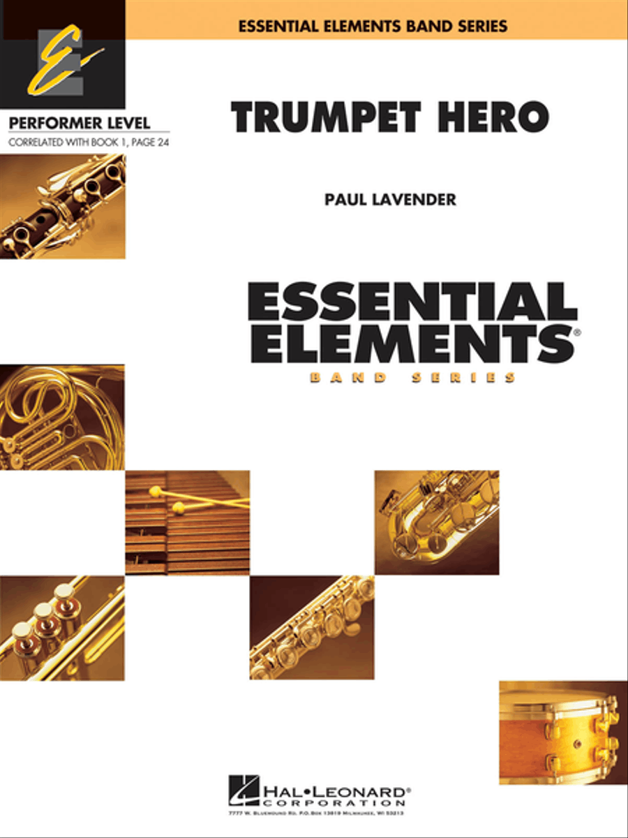 Trumpet Hero Concert Band scores gallery preview page 1