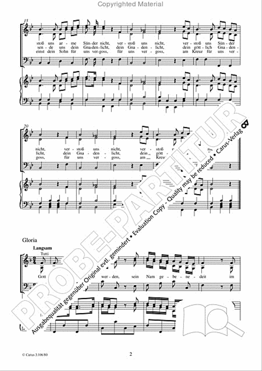 Deutsche Messe Deutsche Messe 3-Part scores gallery preview page 3