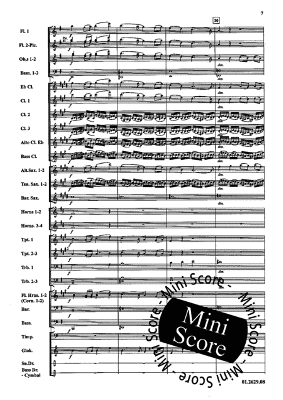 Musica Para Banda Musica Para Banda Concert Band scores gallery preview page 11