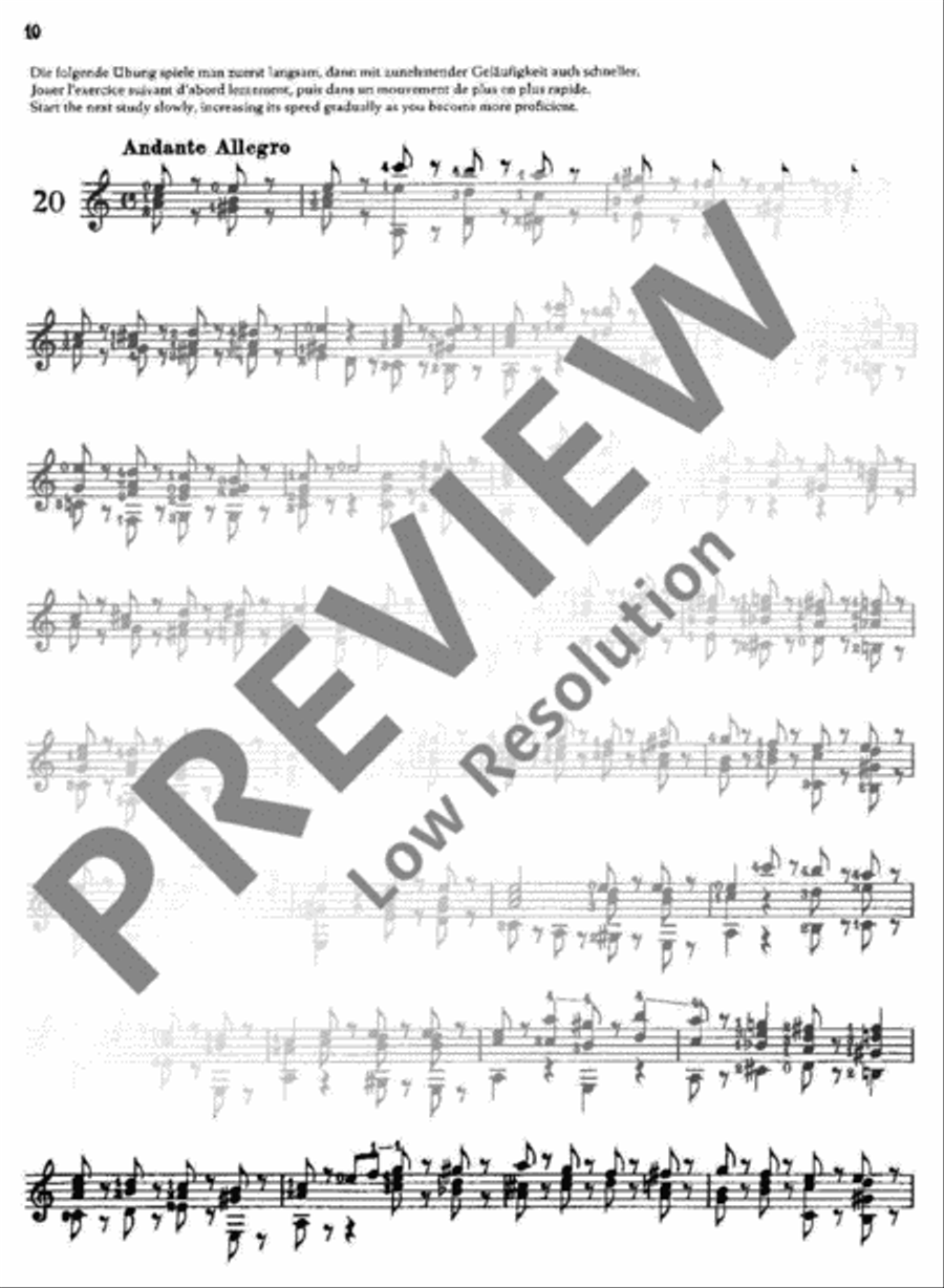 Progressive Studies for Beginners Classical Guitar scores gallery preview page 11
