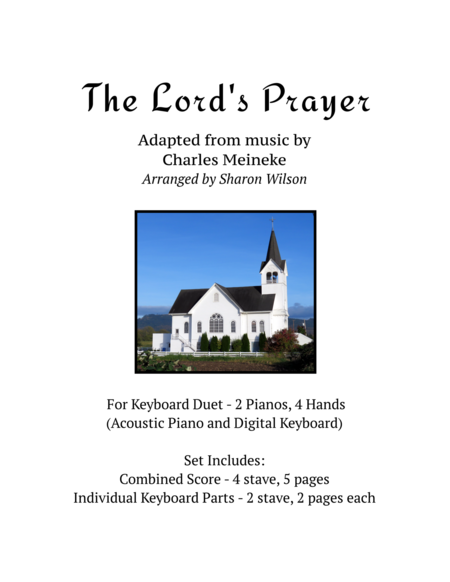 The Lord's Prayer (2 Pianos, 4 Hands Duet) image number null