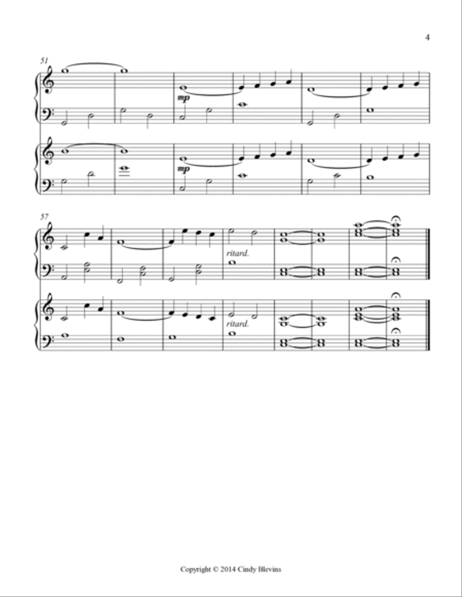 Arioso, for Harp Duet Harp scores gallery preview page 5