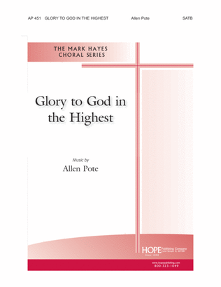 Glory to God in the Highest-Digital Download