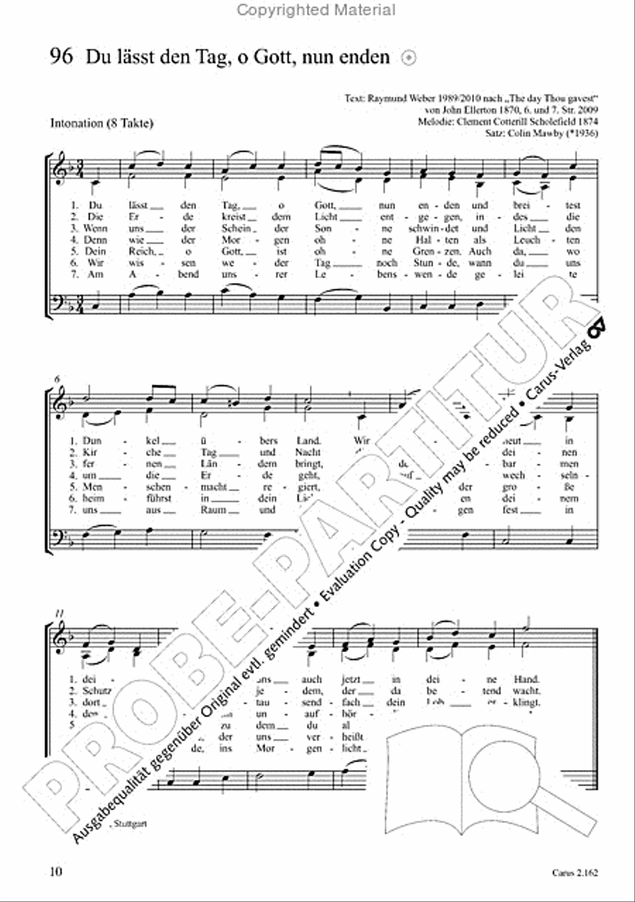 Chorbuch Gotteslob SAM 3-Part scores gallery preview page 11