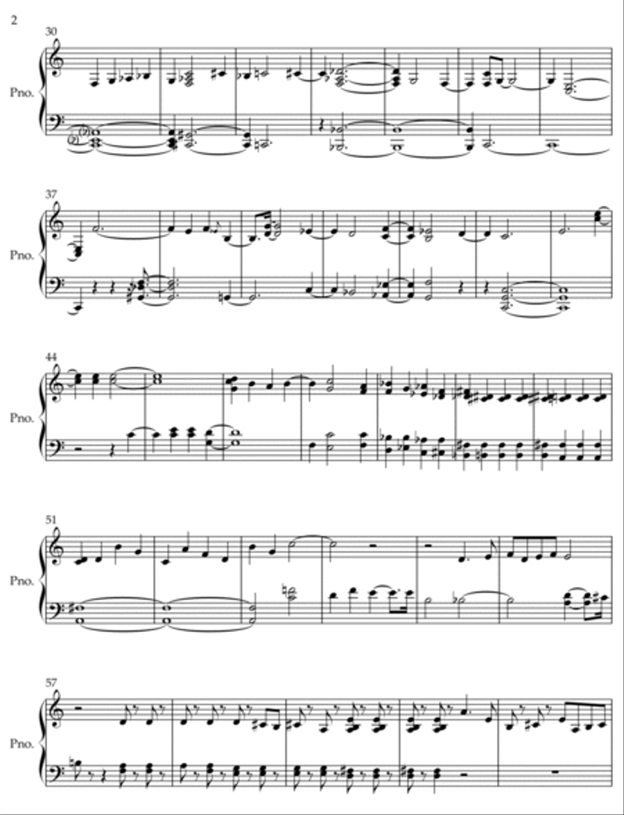 Brave New World (2024) Piano Solo scores gallery preview page 2