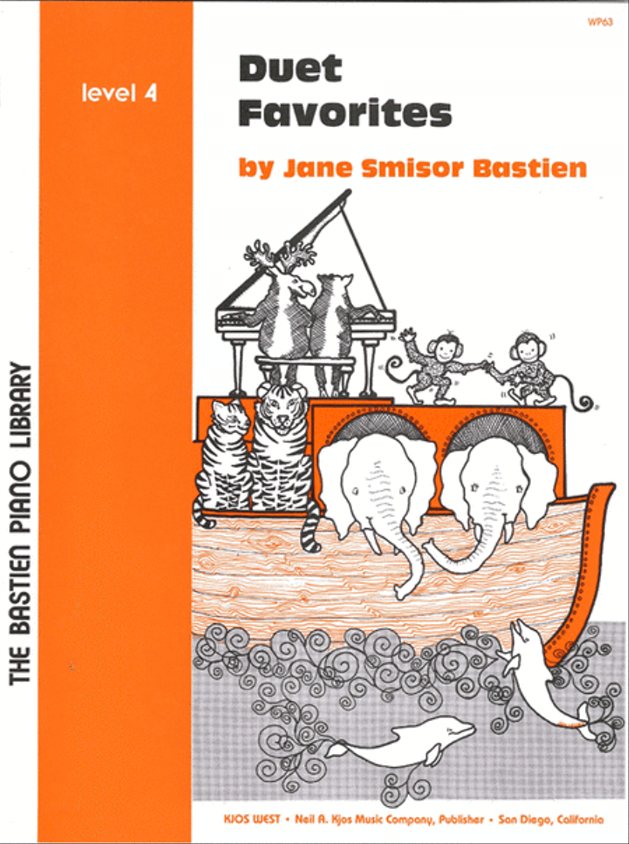 Duet Favorites, Level 4 Piano Method scores gallery preview page 1