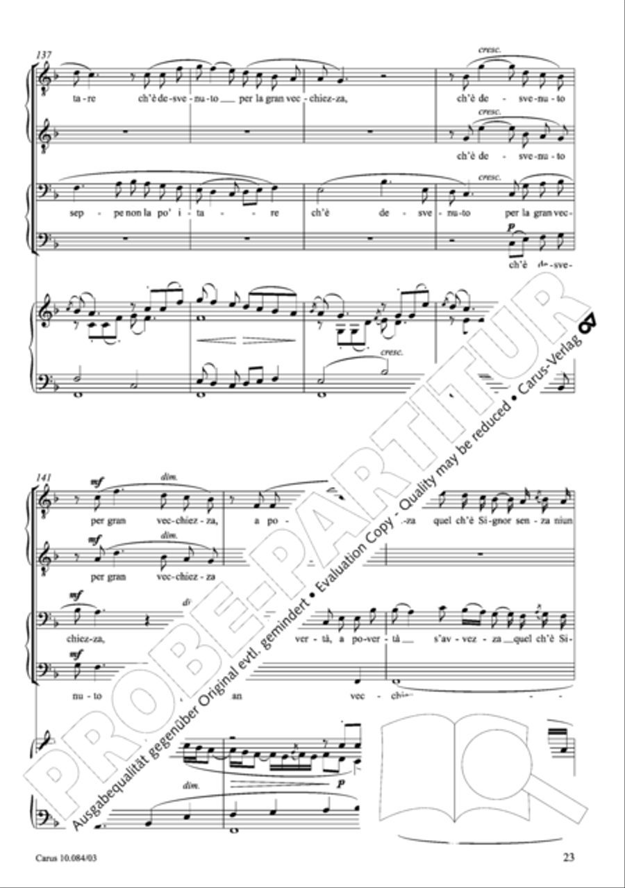 Lauda per la Nativita del Signore Divisi scores gallery preview page 24